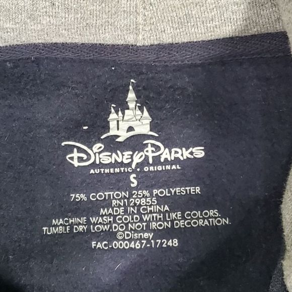 Rare Walt Disney World Epcot 35th Anniversary World Showcase Varsity Zip Jacket - Picture 3 of 4